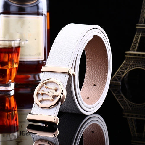 Ladies luxury belts cummerbunds for women G buckle Belt Genuine Leather belt Fashion genuine leather men belts buckle - ROUTINE FASHION